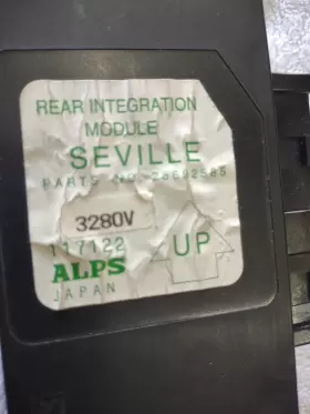 25692585 ACDELCO GM ORIGINAL EQUIPMENT Body Control Module #2