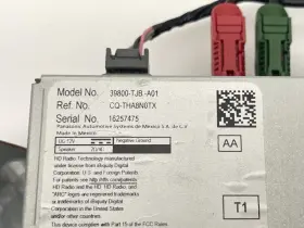 39800TJBA01 ACURA Control Unit Module Mdx Xm Satellite #2