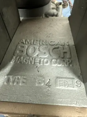 3077981 AMERICAN BOSCH Magneto Sandblasted B4 #2