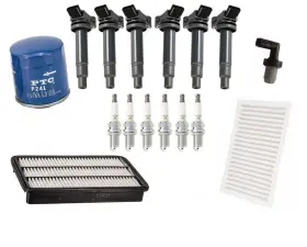 161050 APM Ap Ignition Coils Spark Plugs Oil Cabin Air Filter