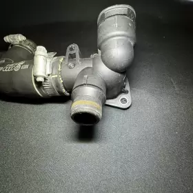 06B121133B AUDI Water Coolant Flange Hose Connection A4 B6 #2