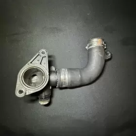 06B121133B AUDI Water Coolant Flange Hose Connection A4 B6 #3