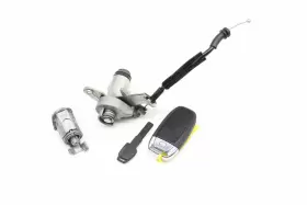 107837167BK AUDI Lock Cylinder Set Key Fob A8 D4 #2