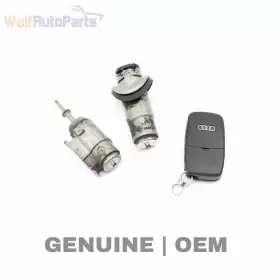 4B5898375A AUDI Lock Switch Cylinder Key A6