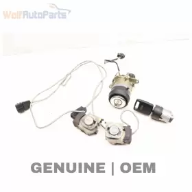 4D0898375 AUDI Ignition Lock Switch Cylinder Set Key A8