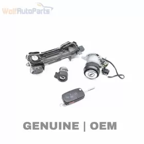 4D0898375B AUDI Ignition Switch Cylinder Key A8 Quattro
