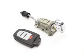 4G0898374AF AUDI Lock Switch Cylinder Set Key S6 #2