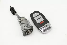 4G0898374N AUDI Lock Switch Cylinder Set Key S6