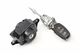 4L0898375L AUDI Tdi Ignition Switch Cylinder Key Q7 #2