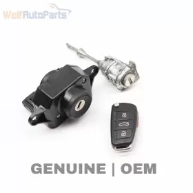 4L0898375L AUDI Tdi Ignition Switch Cylinder Key Q7