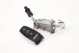 4M0898374AE AUDI Lock Switch Cylinder Set Key Q7 #2