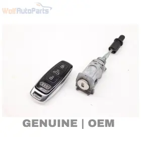 4M0898374AE AUDI Lock Switch Cylinder Set Key Q7