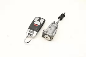 4M0898374B AUDI Lock Switch Cylinder Set Key Q7