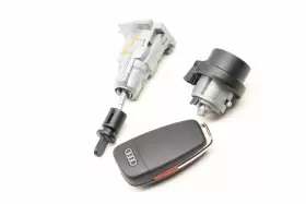 83A898375T AUDI Ignition Lock Switch Cylinder Set Key Q3 #2