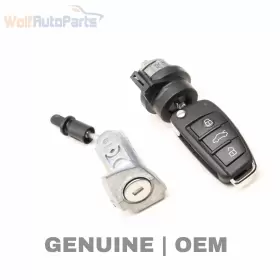 83A898375T AUDI Ignition Lock Switch Cylinder Set Key Q3