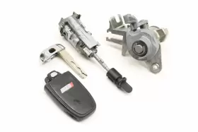 8F0898374F AUDI Lock Switch Cylinder Key S5 #2