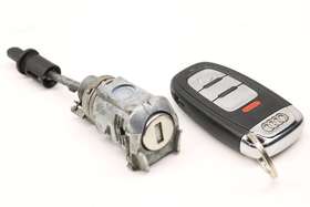 8K0898374A AUDI Lock Switch Cylinder Set Key S4