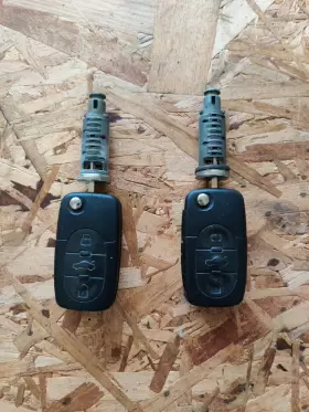 8N7800375N AUDI Door Lock Cylinder Key Fobs MK1 #2