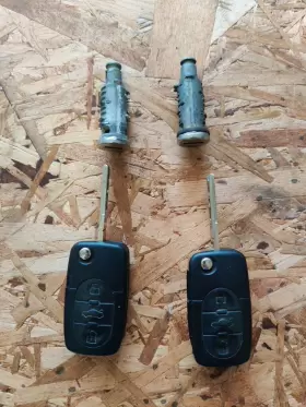 8N7800375N AUDI Door Lock Cylinder Key Fobs MK1 #3