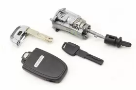 8R0898374AH AUDI Lock Switch Cylinder Set Key Q5 #2
