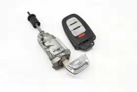 8R0898374T AUDI Lock Switch Cylinder Set Key #2