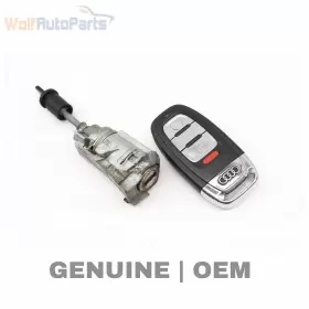 8R0898374T AUDI Lock Switch Cylinder Set Key