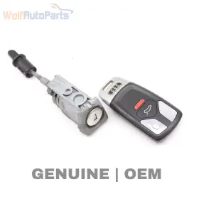 8S0898374J AUDI Lock Switch Cylinder Set Key