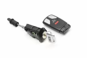8W0898374AE AUDI Lock Switch Cylinder Set Key A4 B9 #2