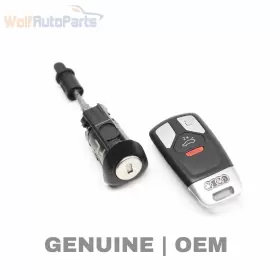 8W0898374AE AUDI Lock Switch Cylinder Set Key A4 B9