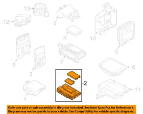 80B907468D AUDI OEM Electrical Control Module A5 Quattro