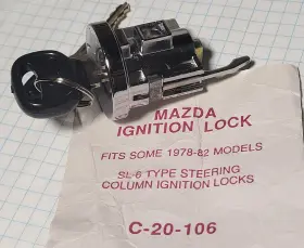 C-20-106 AUTO SECURITY PRODUCTS Nos Ignition Lock Keys Column