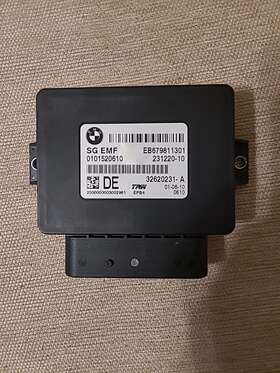 0101520610 BMW Rear Emf Parking Brake Control Module F10