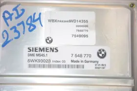 590-60930 BMW Engine Ecm Control Module X3 #2