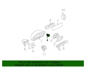 61-31-6-949-913 BMW Ignition Switch 328I #2