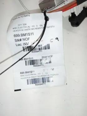 328I BMW Heater Blower Fan Resistor #3