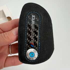 82292355519 BMW Performance Key Carbon Fiber Alcantara