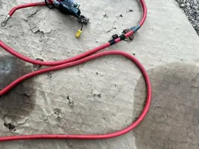 8374987 BMW Battery Cable E46 328I 323I 325I 330I #3