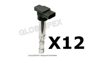 07C-905-715-A BOSCH Ignition Coil Spark Plug Connector Set