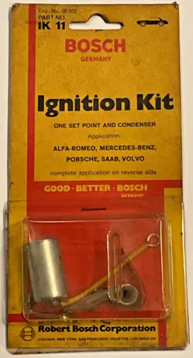 IK-11 BOSCH Ignition Points Condenser Kit Alfa Porsche Saab