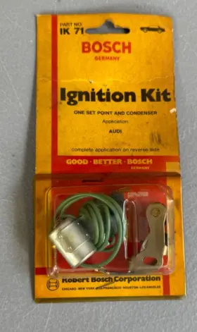 IK71 BOSCH Ignition Ik Points Condenser Nos Kit Audi