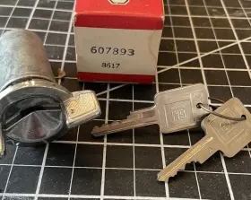 607893 BRIGGS STRATTON Ignition Switch Lock Key Tumbler Gm #3