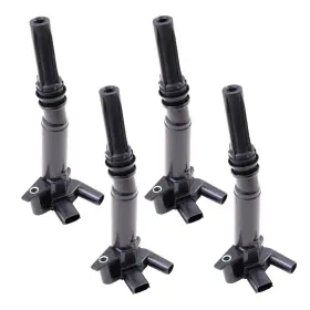 3885-0021L-4 BROCK Set Ignition Spark Coil F-150 F-250 F-350