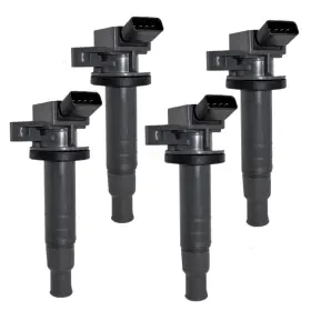 6885-0002-4 BROCK Set Ignition Spark Coil Vibe Corolla Celica