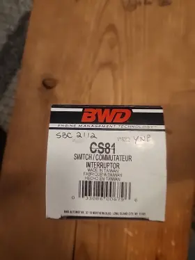 CS81 BWD Ignition Starter Switch #2