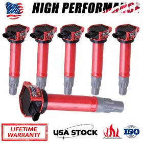 2006-2008 CARBOLE Pack Ignition Coils Chrysler Dodge