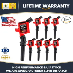 DG-508 CARBOLE Set Ignition Coils E150 E350 E250 F150 Ford