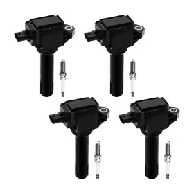 AM-ICSP004 CARCAREMAX Ignition Coil Iridium Spark Plug Subaru
