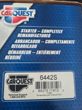 6442S CARQUEST Ignition #3