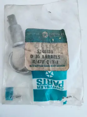 5240380 CHRYSLER Lock Cylinder Keys Sunbeam Barrel