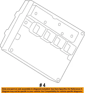 68243326AB CHRYSLER OEM Electrical Ignition Control Module #2